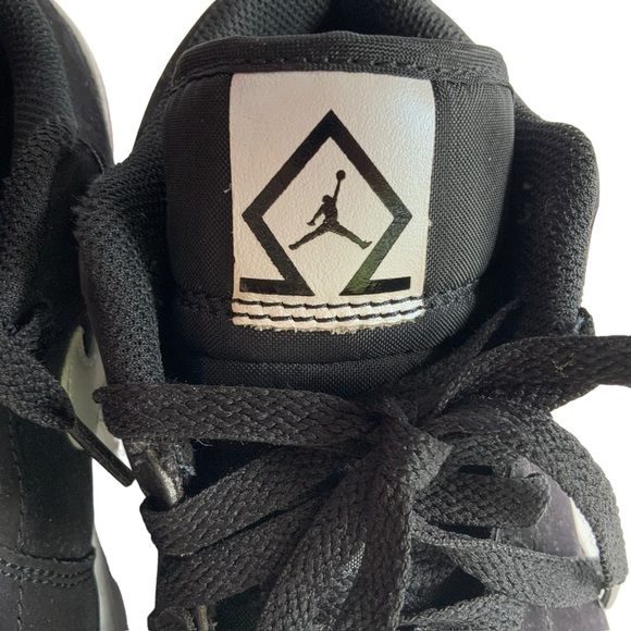 AIR JORDAN 1 LOW “DIAMOND” MENS NIKE SHOE SZ 7.5 - Picture 10 of 11